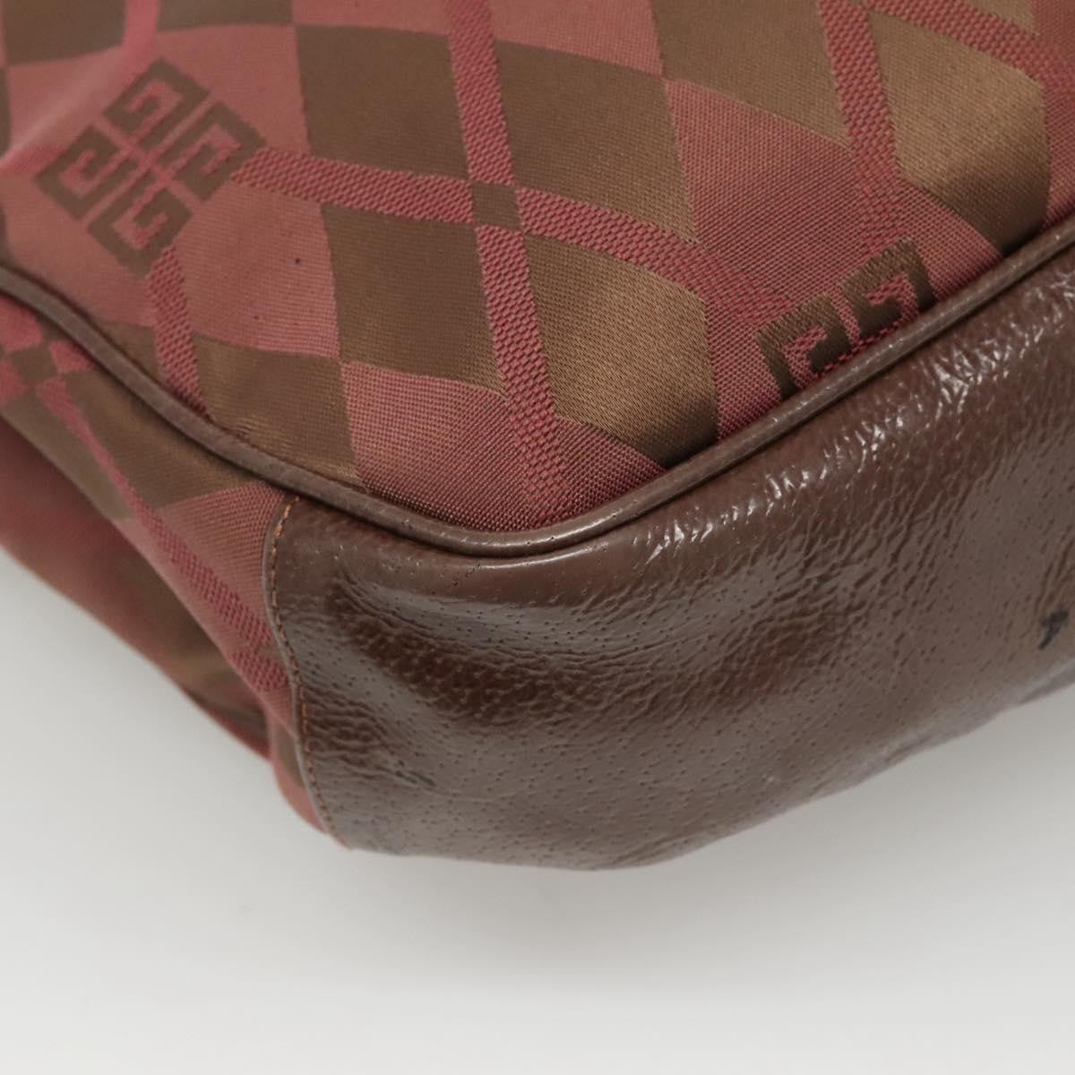 Givenchy Antigona Bag Canvas and Leather, BROWN, CANVAS, Handbag