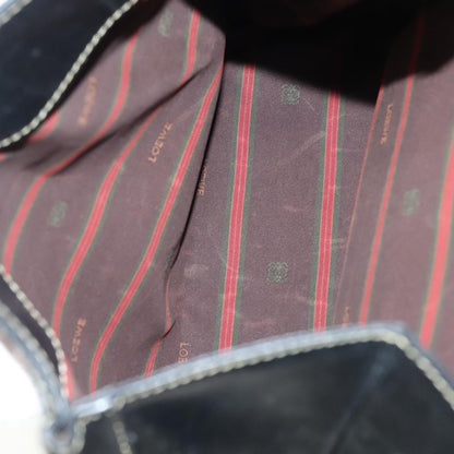 Loewe Vintage Velazquez Top Handle Bag Leather, BLACK, LEATHER, Handbag