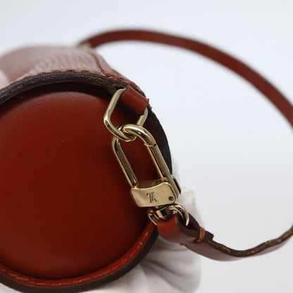 Louis Vuitton Soufflot Pochette Epi Leather, BROWN, LEATHER, Clutche & pouche