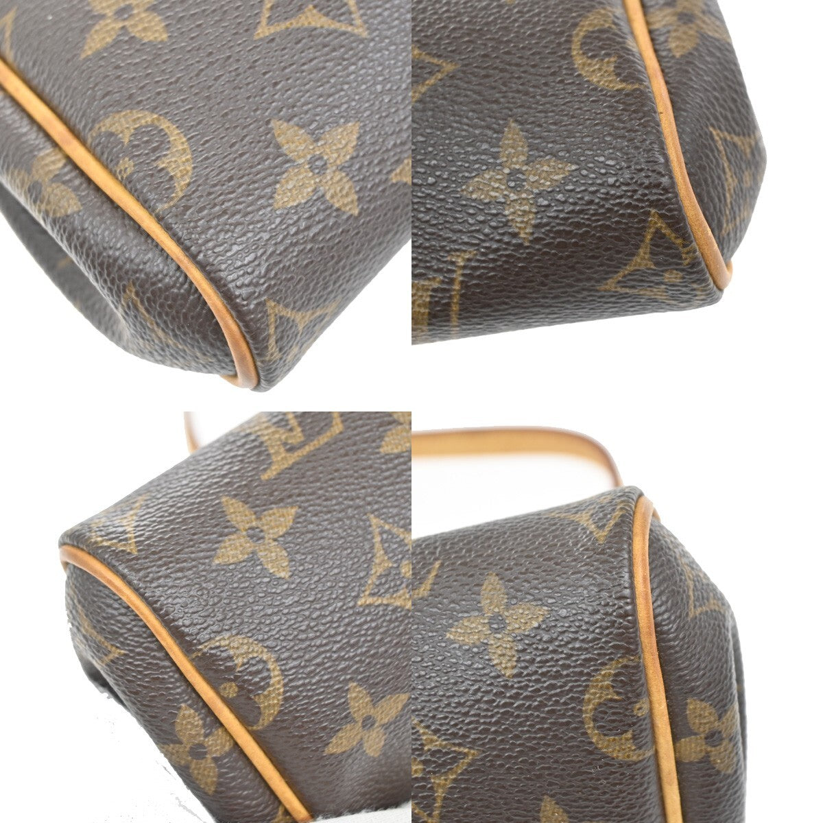 Louis Vuitton Eva Handbag Monogram Canvas, BROWN, CANVAS, Handbag