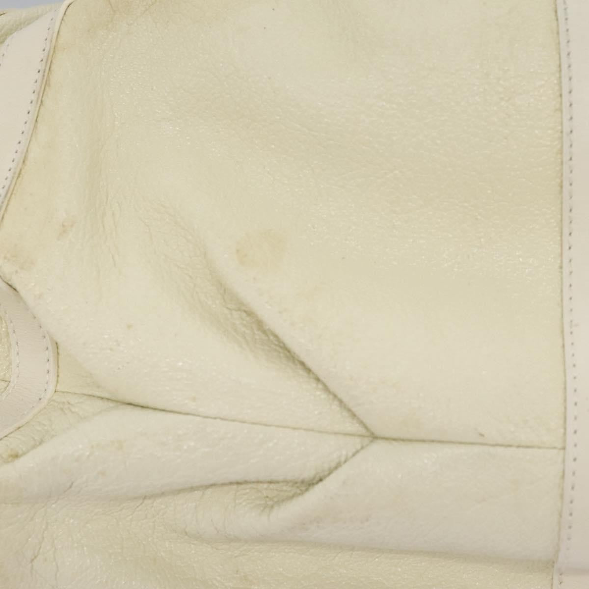 Bvlgari Chandra Satchel Leather, BEIGE, LEATHER, Handbag