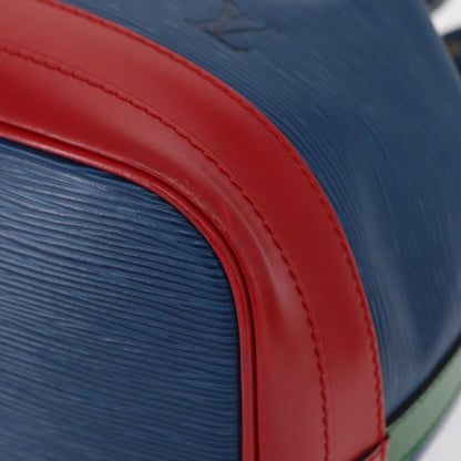 Louis Vuitton Tricolor Noe Handbag Epi Leather, BLUE, LEATHER, Shoulder bag