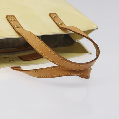 Louis Vuitton Reade Handbag Monogram Vernis, BEIGE, PATENT_LEATHER, Handbag