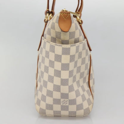 Louis Vuitton Totally Handbag Damier, WHITE, CANVAS, Tote bag
