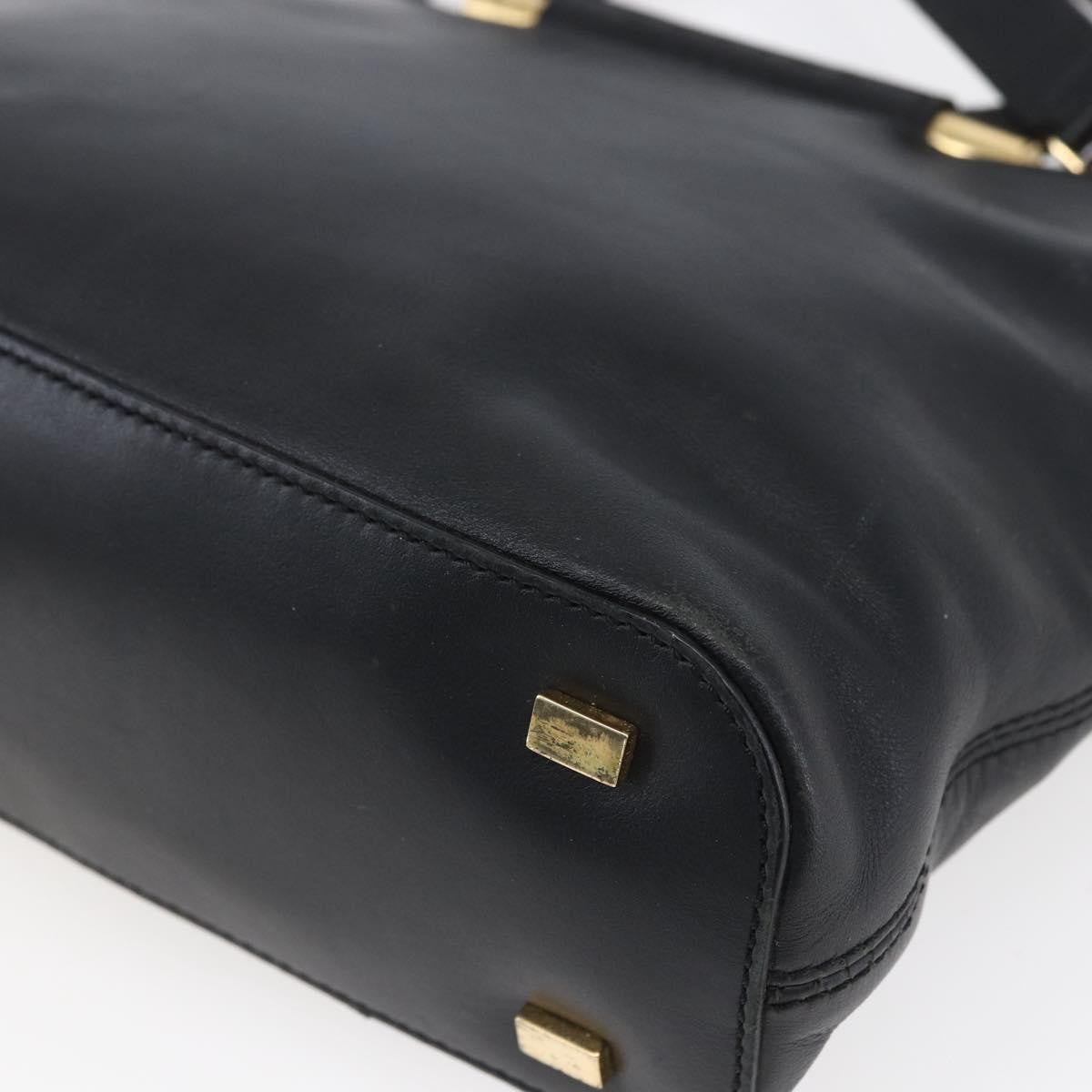 Celine Handbag Leather, BLACK, LEATHER, Handbag
