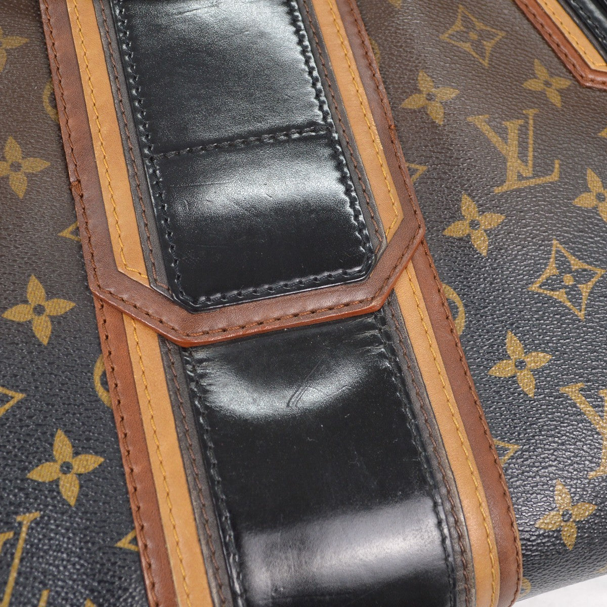 Louis Vuitton Griet Handbag Limited Edition Monogram Mirage, BROWN, CANVAS, Handbag
