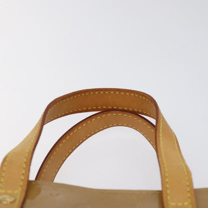 Louis Vuitton Reade Handbag Monogram Vernis, BEIGE, PATENT_LEATHER, Handbag