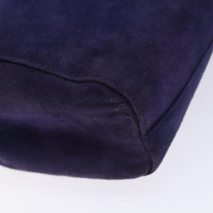 Prada Vintage Handbag Suede, PURPLE, SUEDE, Handbag