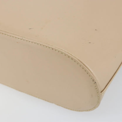 Salvatore Ferragamo Gancini Shoulder Bag Leather, BEIGE, LEATHER, Shoulder bag