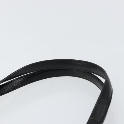 Prada Vintage Handbag Leather, BLACK, LEATHER, Handbag