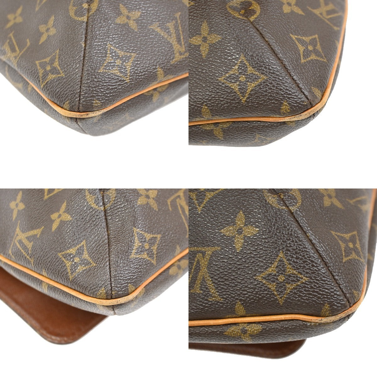 Louis Vuitton Musette Salsa Handbag Monogram Canvas, Brown, Canvas, Shoulder Bag