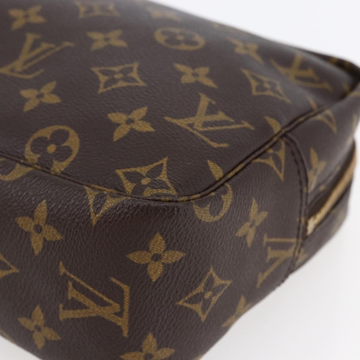 Louis Vuitton Trousse Toilette Monogram Canvas, BROWN, CANVAS, Clutche & pouche