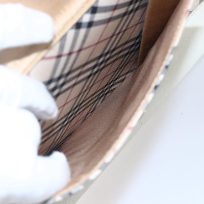 Burberry Nova Check Tote Canvas and Leather, BEIGE, CANVAS, Tote bag