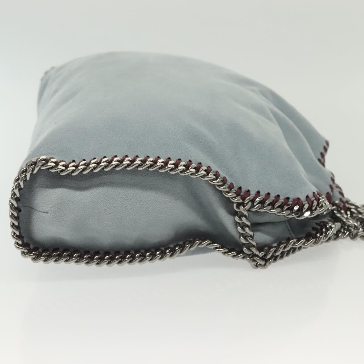 Stella McCartney Falabella Tote Suede, BLUE, SUEDE, Tote bag