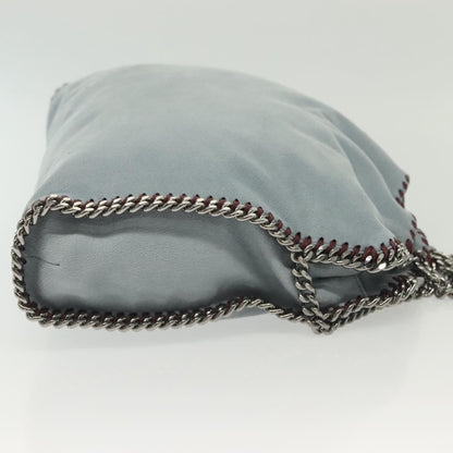 Stella McCartney Falabella Tote Suede, BLUE, SUEDE, Tote bag