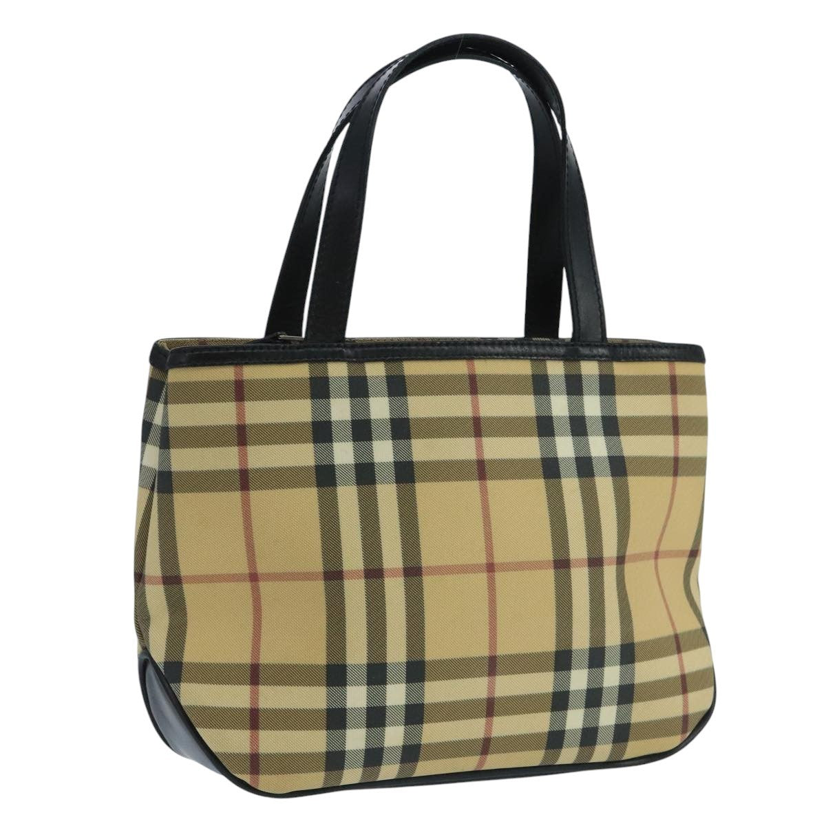 Burberry Nova Check Tote canvas check pattern, BEIGE, CANVAS, Tote bag