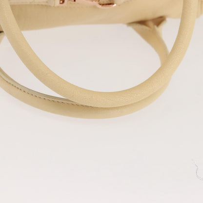 Balenciaga Vintage handbag Leather, BEIGE, LEATHER, Handbag