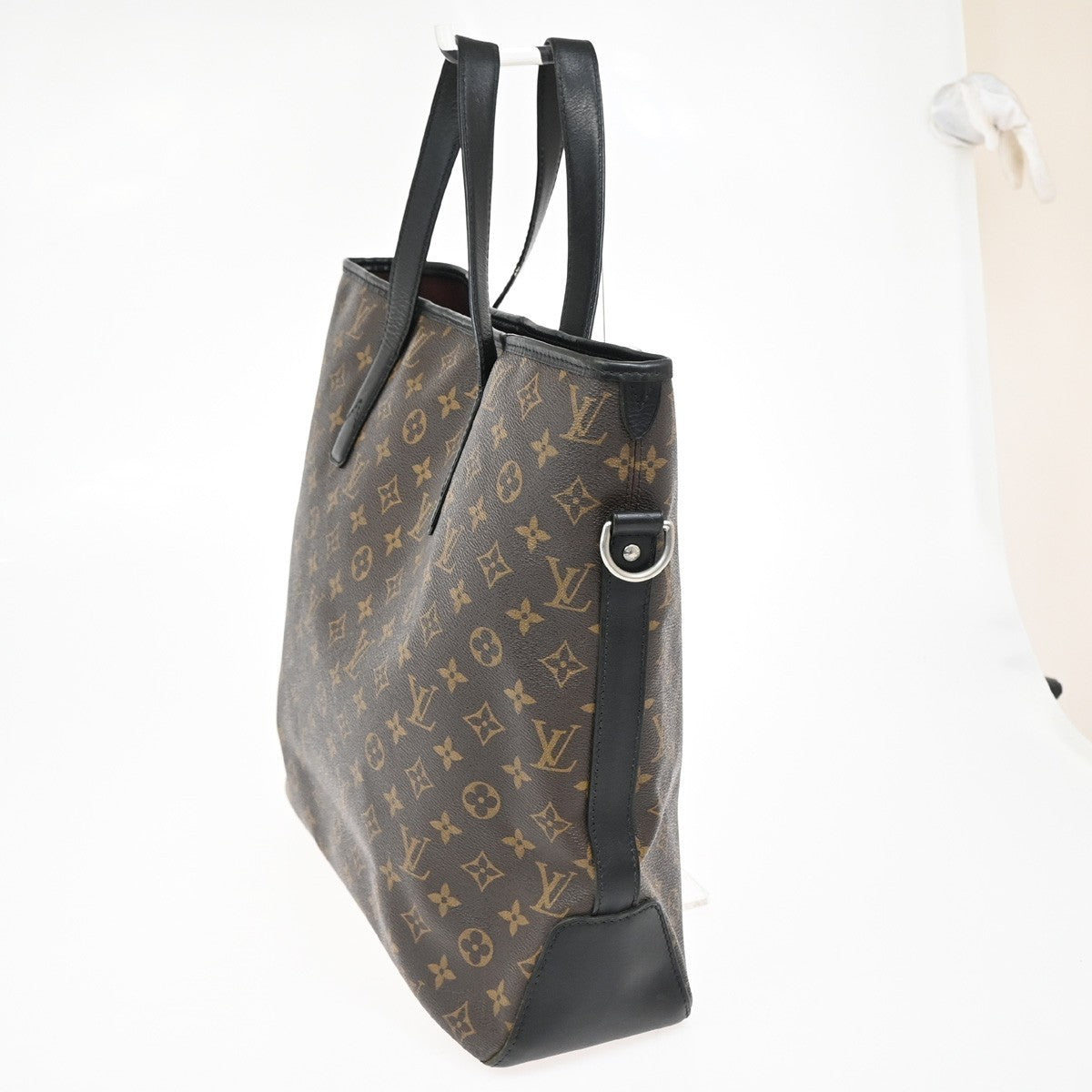 Louis Vuitton Davis Handbag Macassar Monogram Canvas, BROWN, CANVAS, Handbag