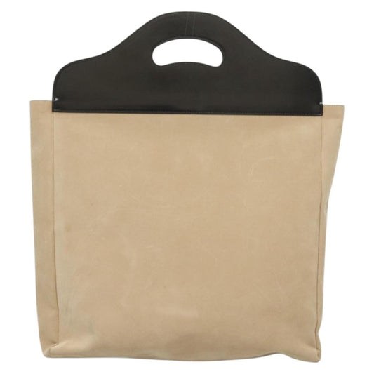 Gucci Vintage Handbag Suede, BEIGE, SUEDE, Handbag