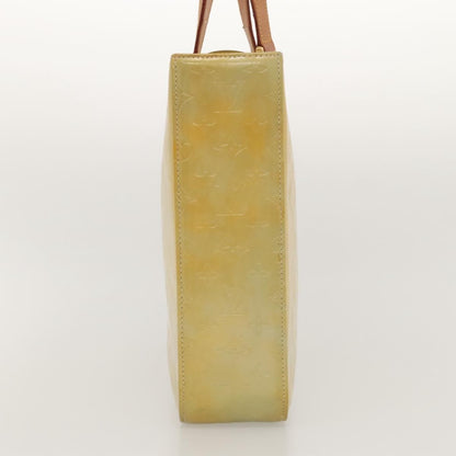 Louis Vuitton Columbus Handbag Monogram Vernis, GRAY, PATENT_LEATHER, Tote bag