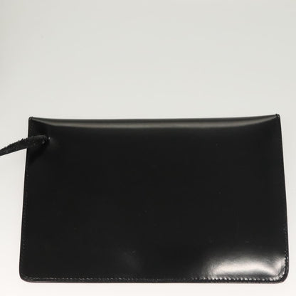 Salvatore Ferragamo Vintage Gancini Backpack Patent Leather, BLACK, PATENT_LEATHER, Backpack