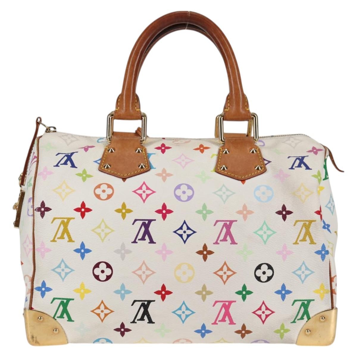 Louis Vuitton Speedy Handbag Monogram Multicolor, MULTICOLOUR, CANVAS, Handbag