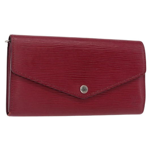 Louis Vuitton Sarah Wallet NM Epi Leather, PINK, LEATHER, Wallets