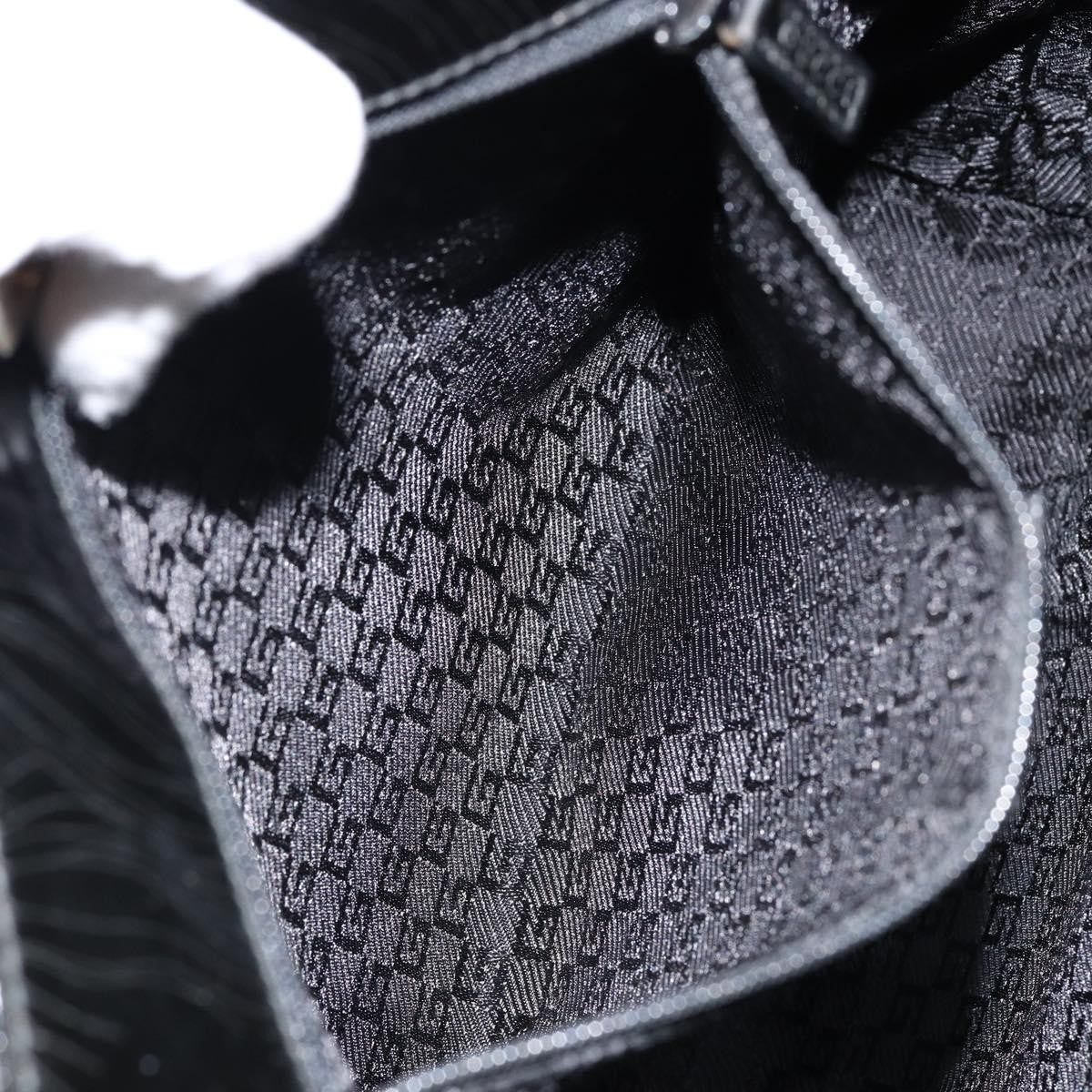 Gucci Sherry line shoulder bag Canvas, BLACK, CANVAS, Shoulder bag