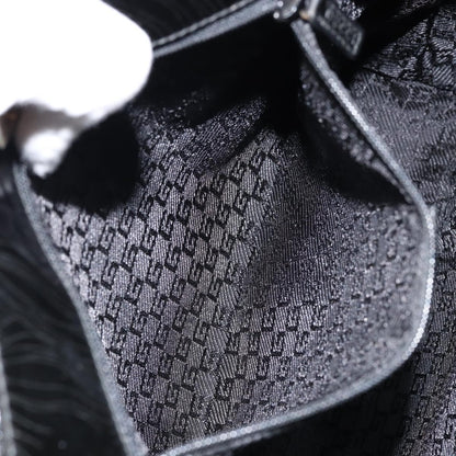 Gucci Sherry line shoulder bag Canvas, BLACK, CANVAS, Shoulder bag