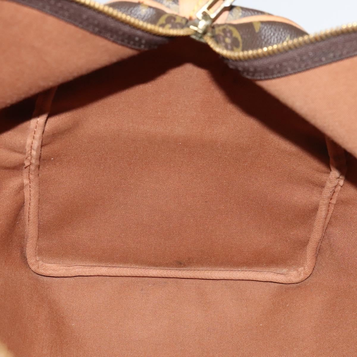 Louis Vuitton Keepall Bag Monogram Canvas, BROWN, CANVAS, Travel bag