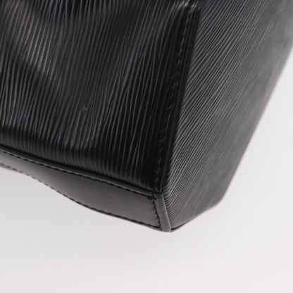 Louis Vuitton Vintage Sac d'Epaule Handbag Epi Leather, BLACK, LEATHER, Shoulder bag