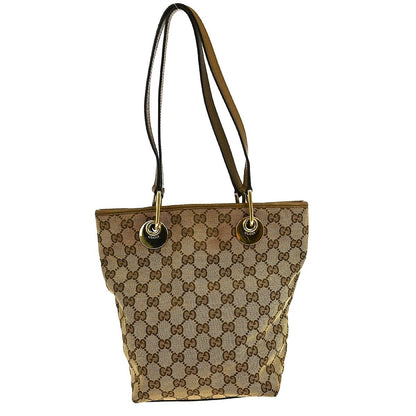 Gucci Eclipse Tote Medium, BROWN, CANVAS, Tote bag