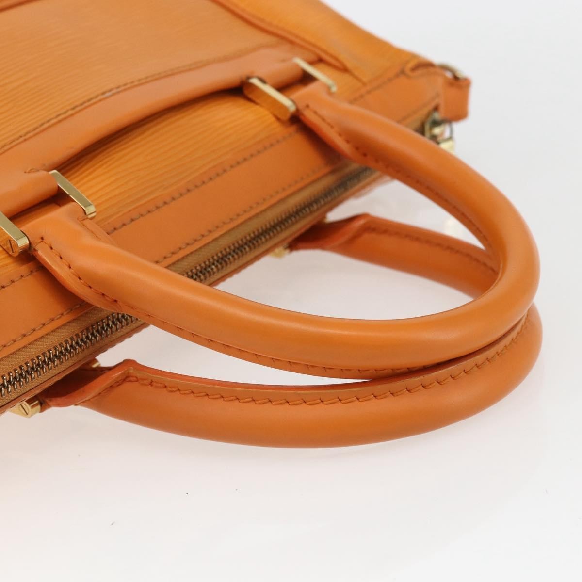 Louis Vuitton Danura Handbag Epi, ORANGE, LEATHER, Handbag