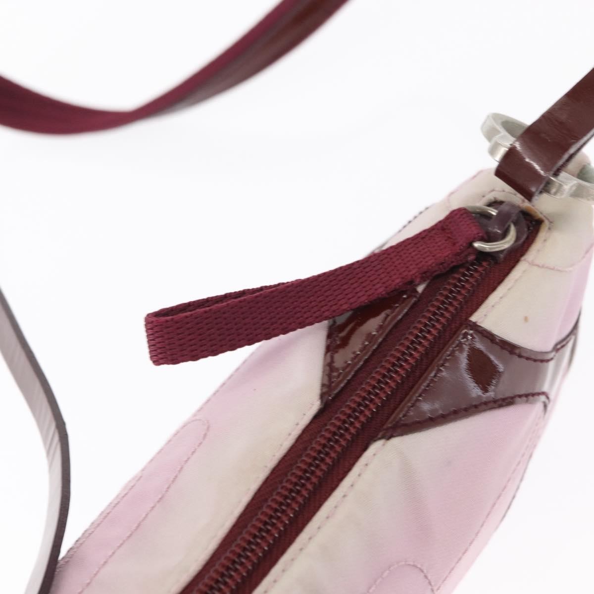 Prada Vintage Shoulder Bag Tessuto, PINK, NYLON, Shoulder bag