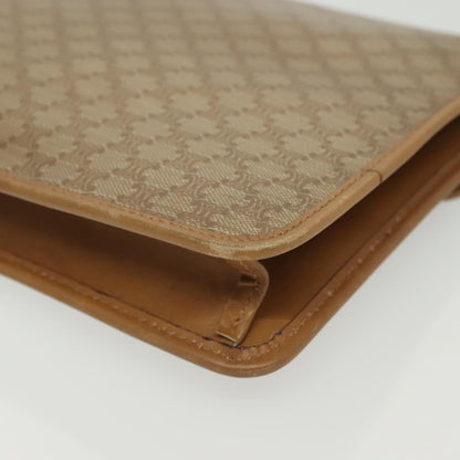 Celine Macadam Pochette Classic, BEIGE, PVC, Clutche & pouche