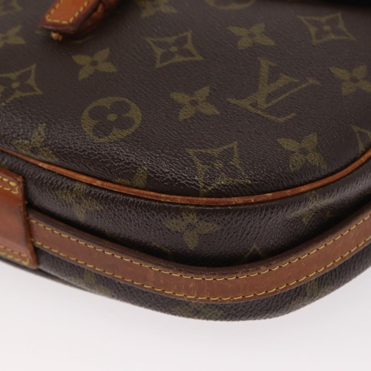 Louis Vuitton Jeune Fille Handbag Monogram Canvas, BROWN, CANVAS, Shoulder bag