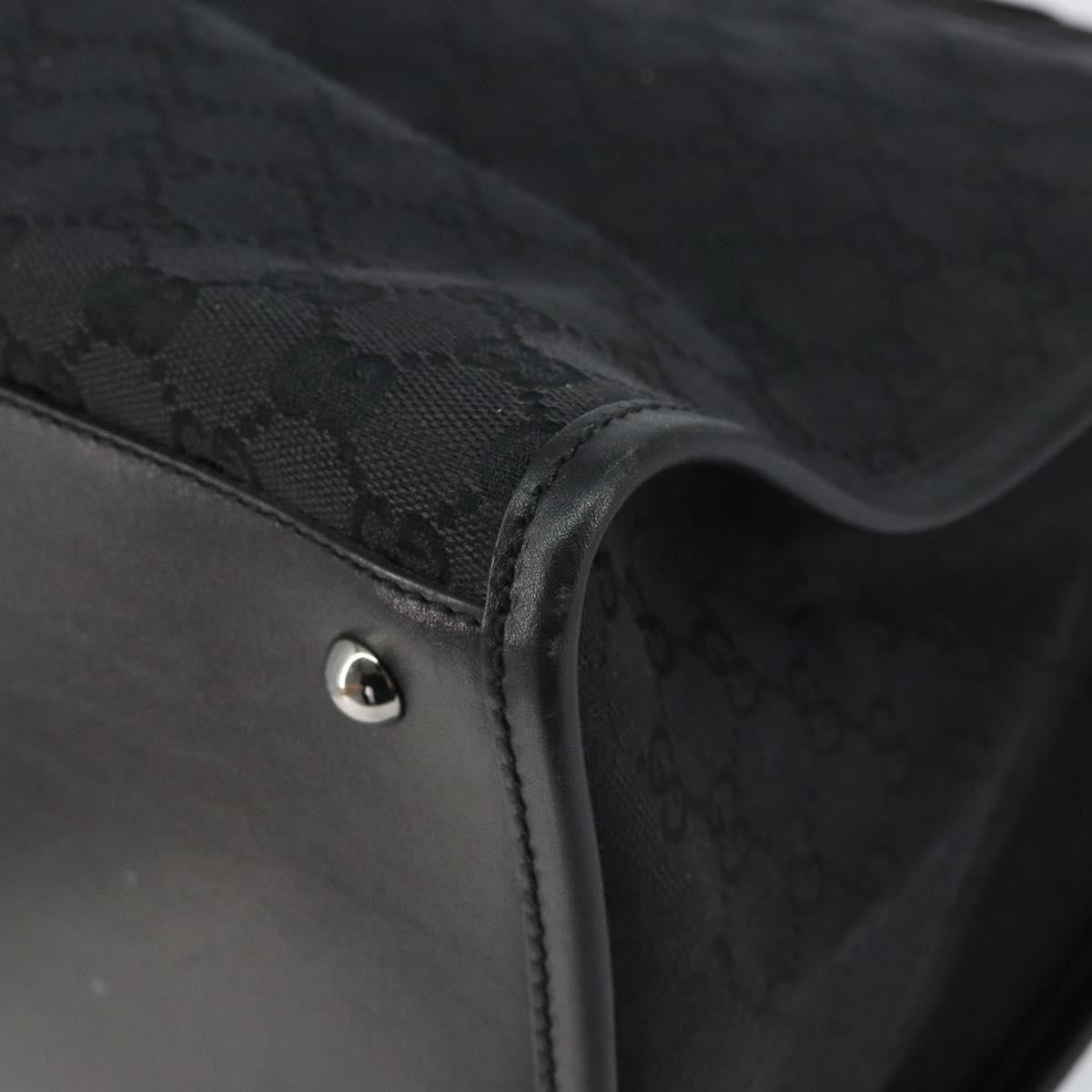Gucci Vintage tote GG Canvas, BLACK, CANVAS, Tote bag