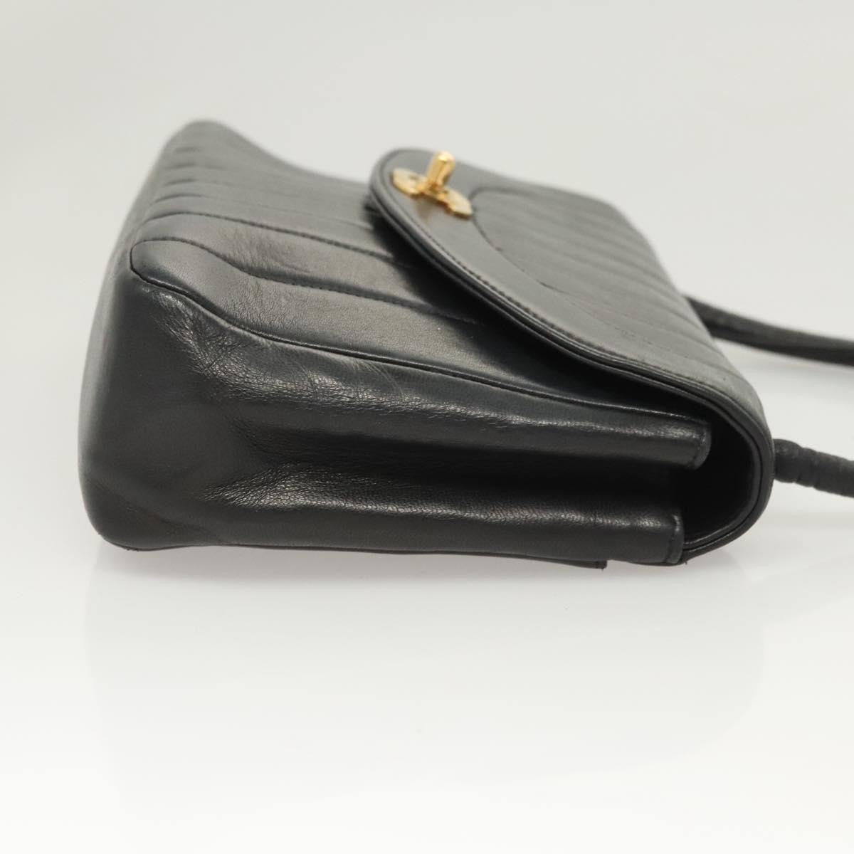 Chanel Mademoiselle Vintage Flap Bag Lambskin, BLACK, LEATHER, Handbag