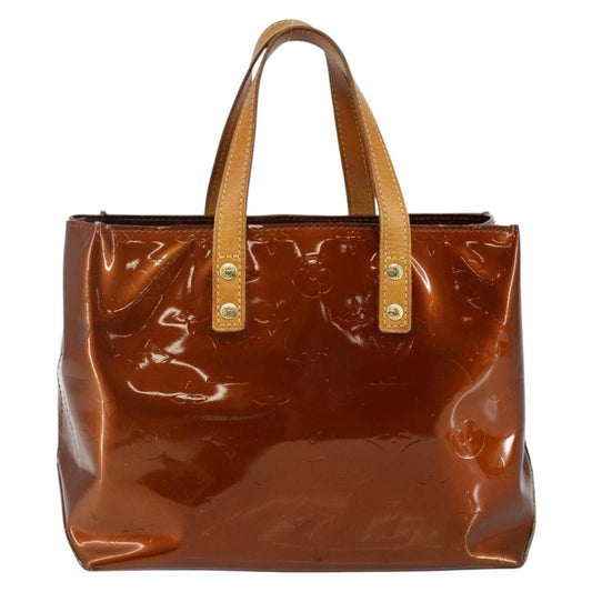 Louis Vuitton Reade Handbag Monogram Vernis, BROWN, PATENT_LEATHER, Handbag