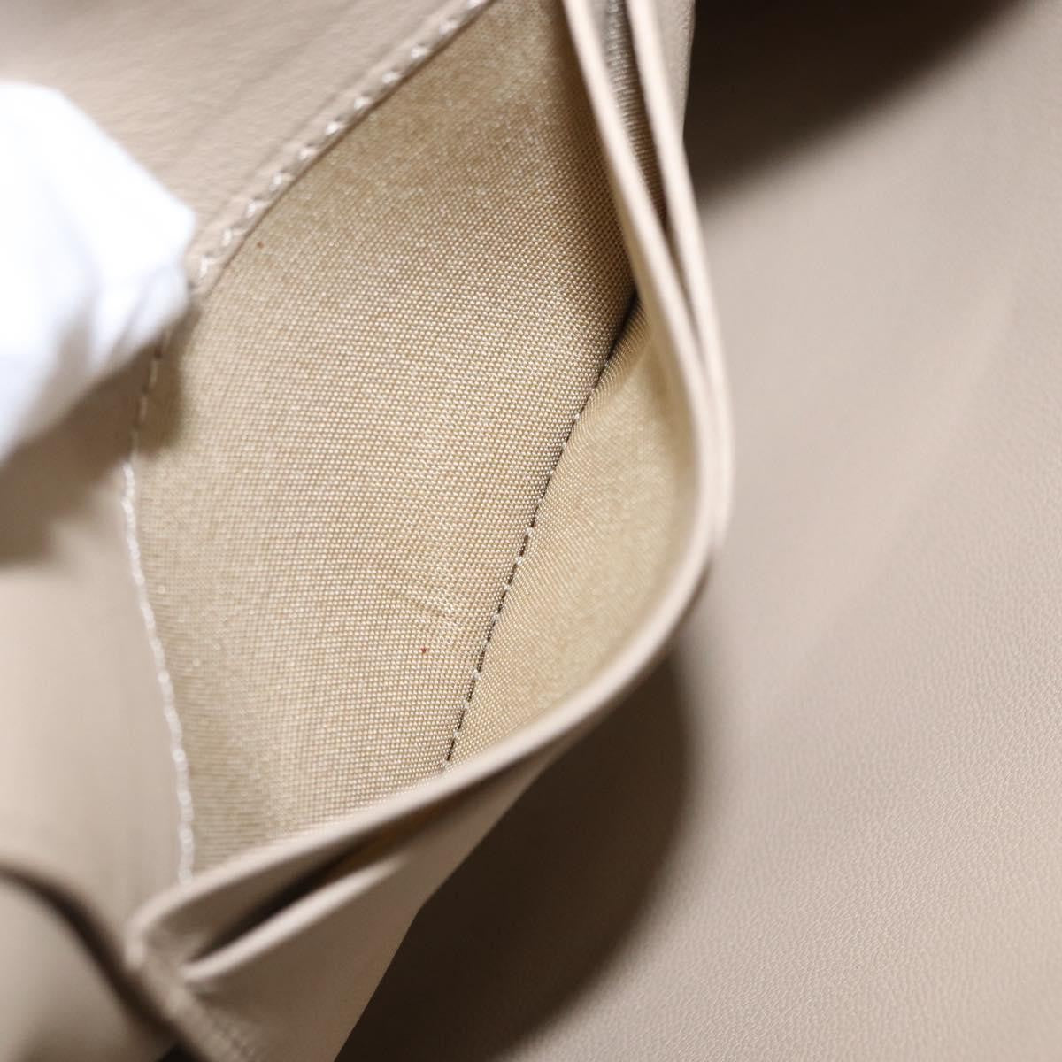 Celine Solo Pouch Leather, BEIGE, LEATHER, Clutche & pouche