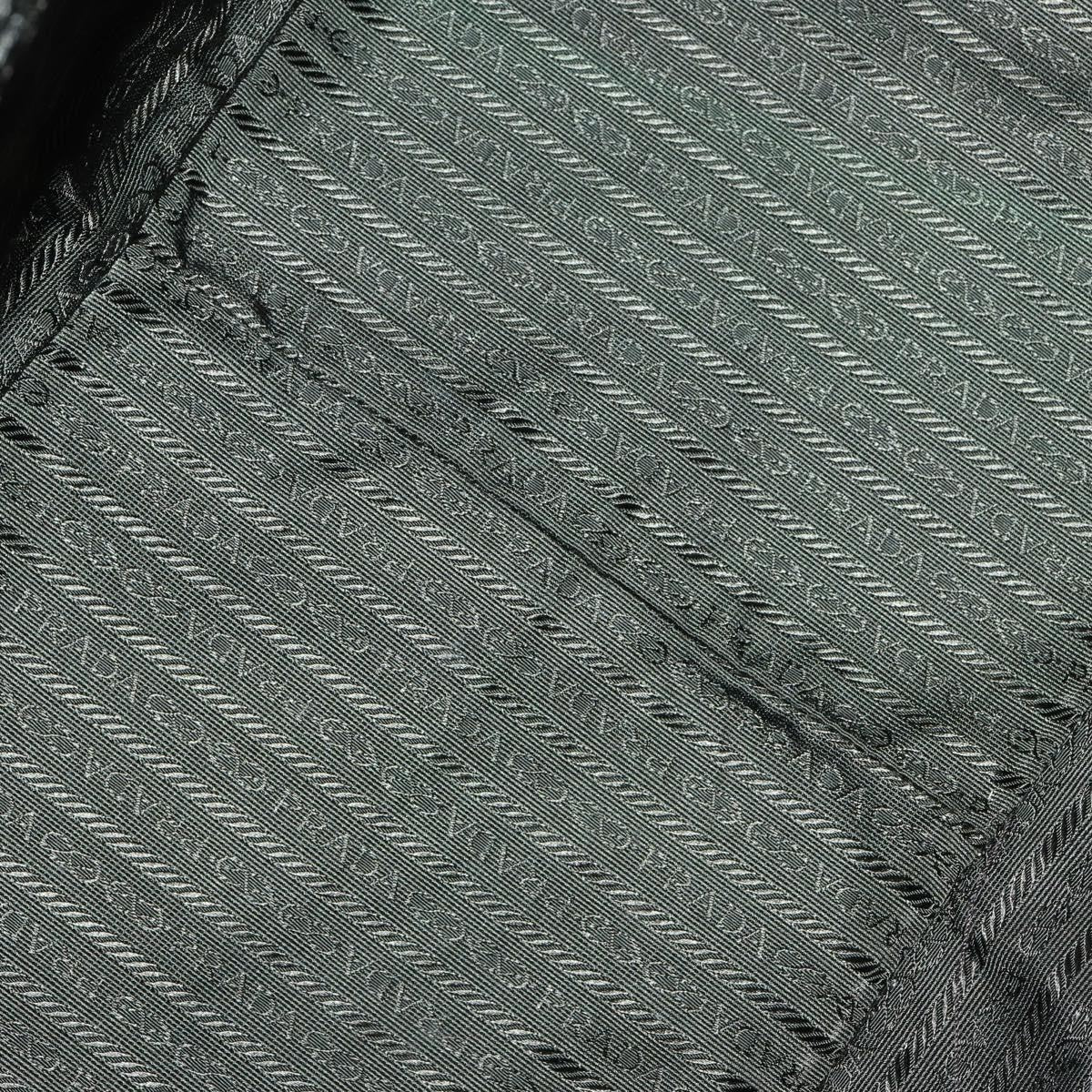 Prada Bowler Bag Canvas with Leather, BROWN, CANVAS, Travel bag