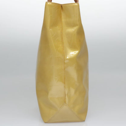 Louis Vuitton Reade Handbag Monogram Vernis, Beige, Patent Leather, Handbag