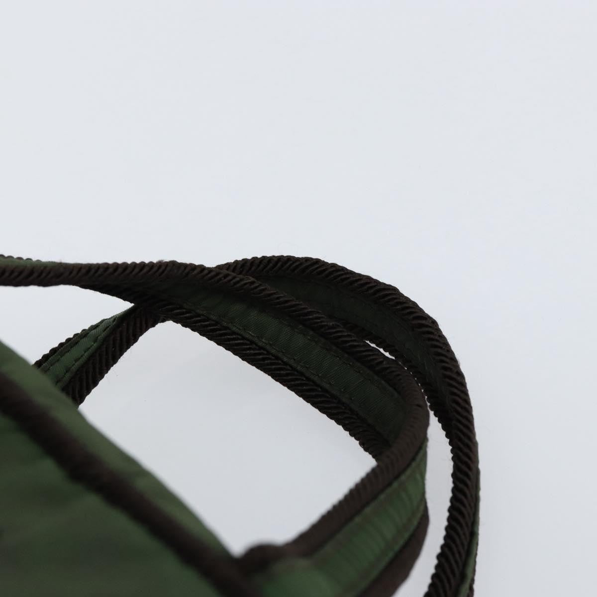 Prada Vintage Handbag Tessuto, GREEN, NYLON, Handbag