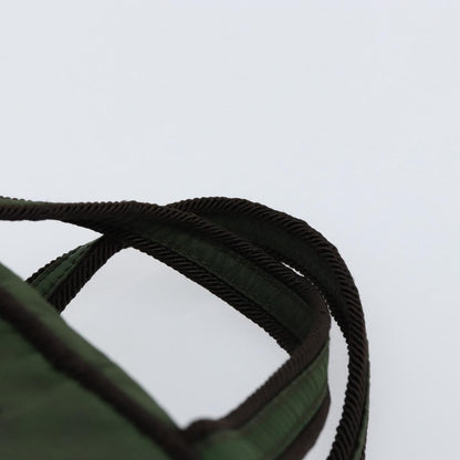 Prada Vintage Handbag Tessuto, GREEN, NYLON, Handbag