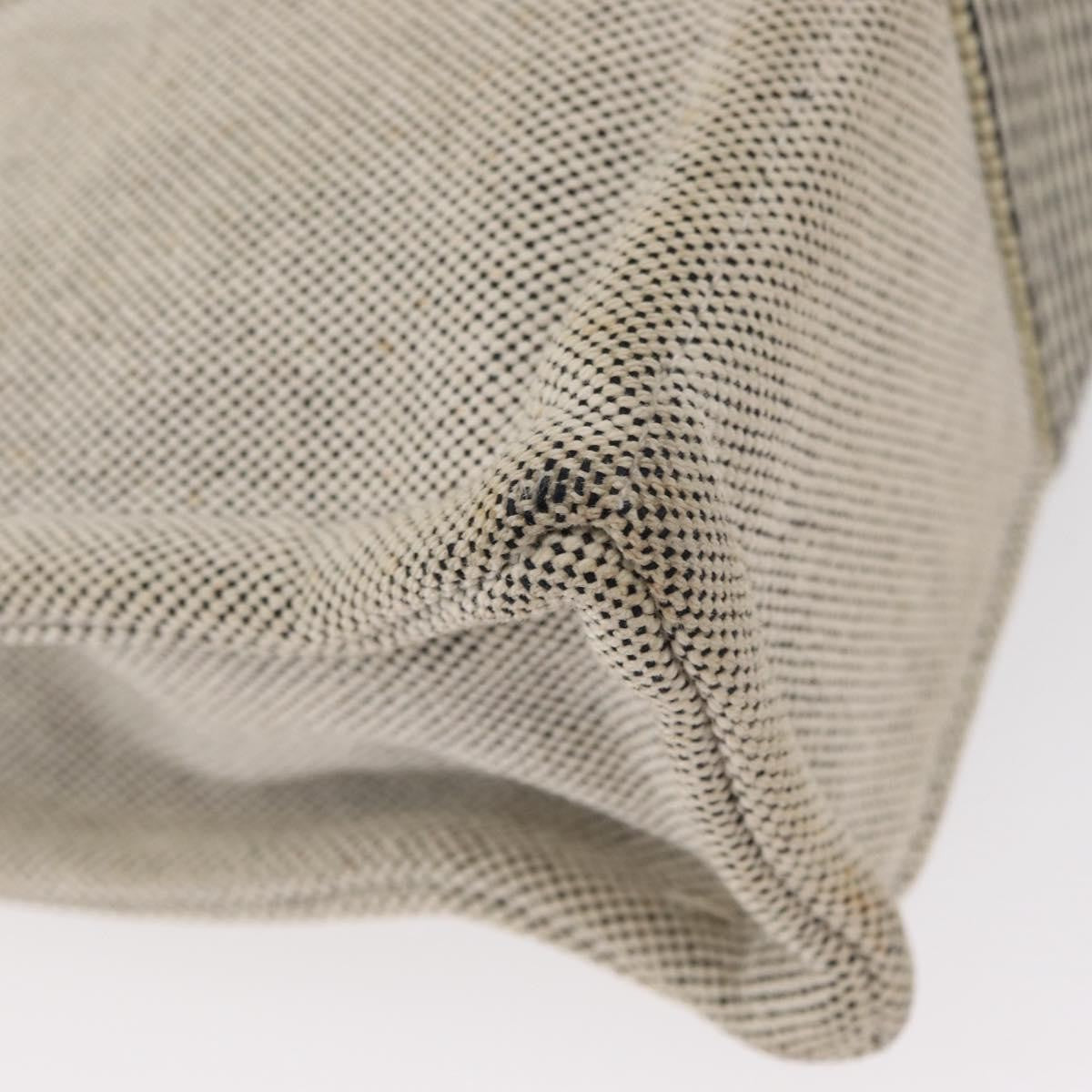 Hermes Fourre Tout Tote Canvas, GRAY, CANVAS, Tote bag