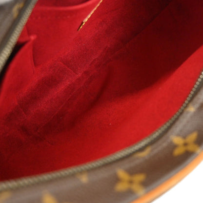 Louis Vuitton Croissant Handbag Monogram Canvas, BROWN, CANVAS, Shoulder bag