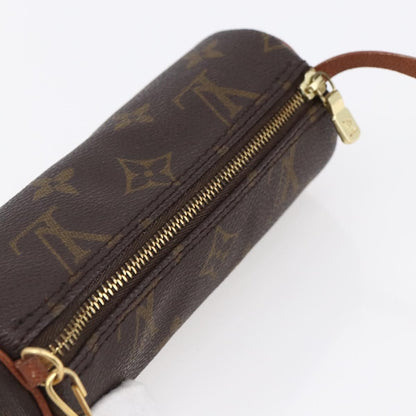 Louis Vuitton Papillon Pochette Monogram Canvas, BROWN, CANVAS, Clutche & pouche