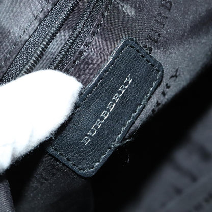 Burberry Vintage Crossbody Bag Leather, BLACK, LEATHER, Shoulder bag