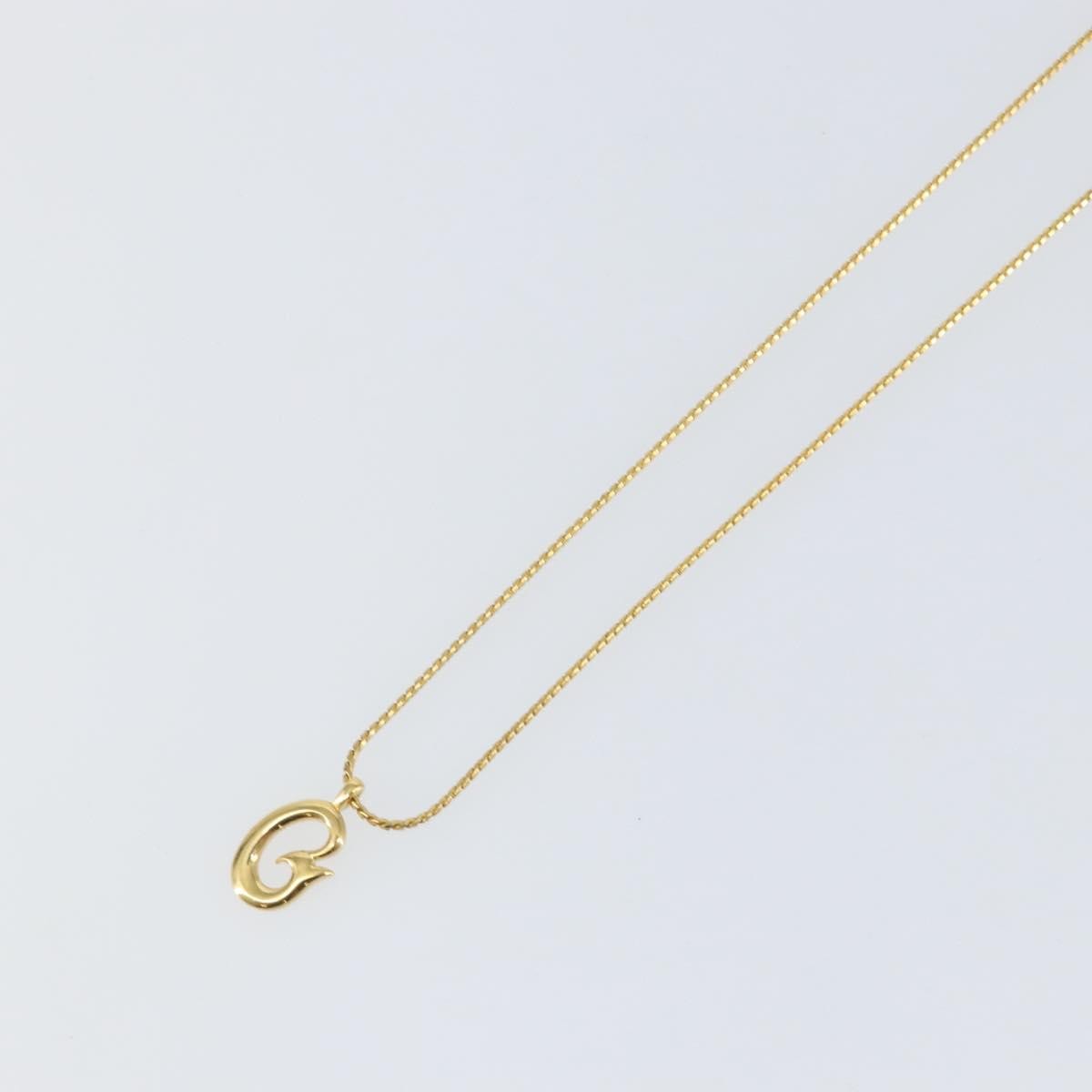 Givenchy Logo G Necklace Metal, GOLD, METAL, Necklace