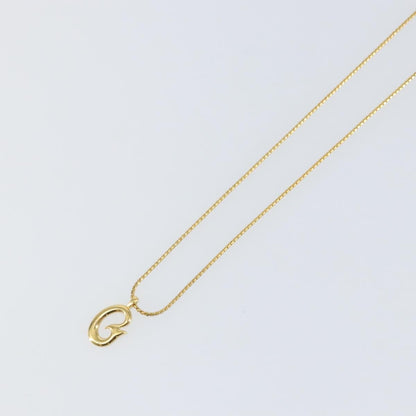 Givenchy Logo G Necklace Metal, GOLD, METAL, Necklace